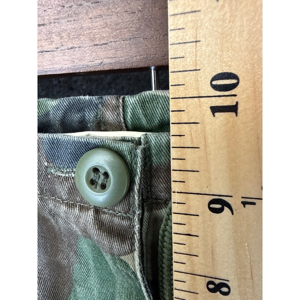 Rothco Cargo Pants Men Large Camo Woodland Ramie Cotton Tactical Hunting Fishing - Picture 10 of 12